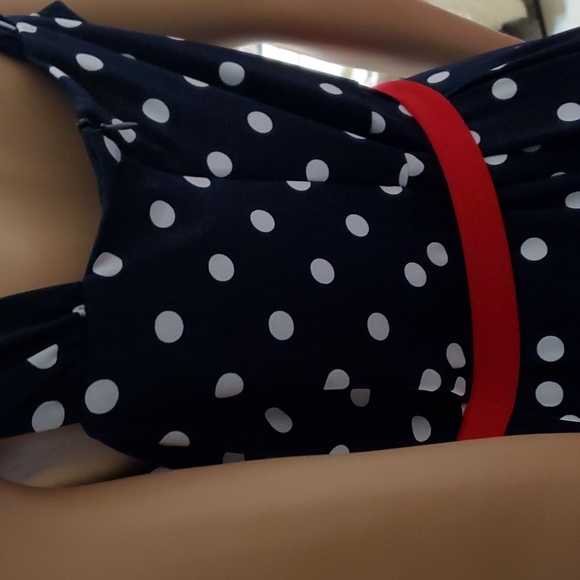 Connected Apparel polka dots Midi jumpsuit - Picture 4 of 8